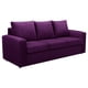 thumbnail image 2 of Sofa Kendy 3CG Felpa 30 Morado, 2 of 6