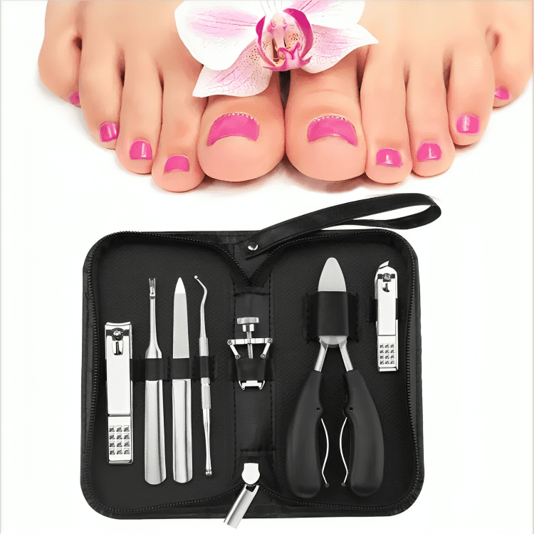 Genérico - Kit Herramientas Uñas Encarnadas Set Pedicura Corta Uñas 7pz