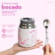 thumbnail image 5 of Termo Comida Barbie Fun + Cuchara 450ml Acero Inox UMA, 5 of 8