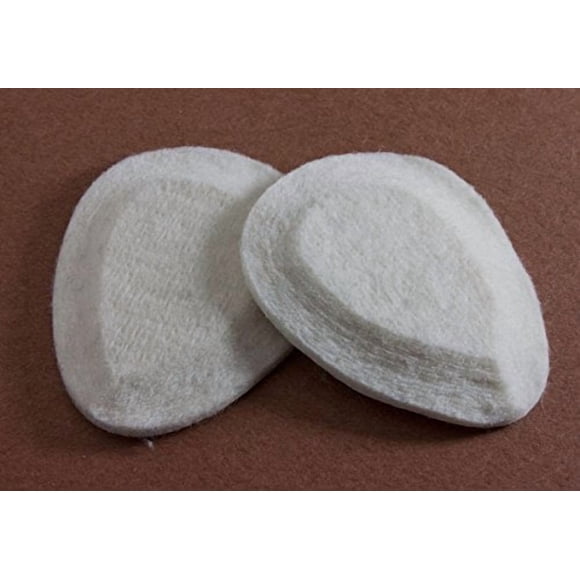 Almohadillas metatarsianas Dr. Jill's Skived Felt 1/4 de pulgada (10 almohadillas)