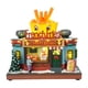 thumbnail image 1 of Escultura decorativa de dibujos animados con forma de papas fritas para casa, artesanía, escena navideña, casa de nieve para centros de mesa, sala de, 1 of 5