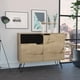thumbnail image 3 of Buffet 2 Puertas 1 Cajon 4 Patas De Acero Beige Y Negro, 3 of 11