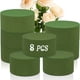 thumbnail image 1 of 8 Pieces Floral Foam Round Artificial Flower Foam Bubble Glue Blocks For Flower Arrangement 3.2"x1.6" Dry Green Plant Foam Florist Foam For Flowers, 1 of 4