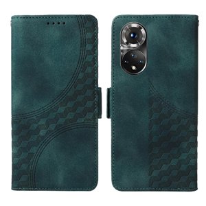 Carcasa Foxdock Honor 50 5G De Cuero Pu, Diseño Acolchado Clásico, Protección Contra Caídas Y Rayones