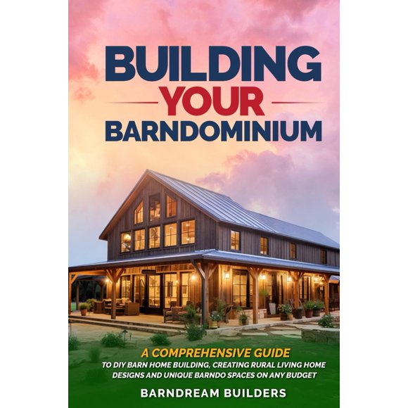 Building Your Barndominium: A Comprehensive Guide to DIY Barn Home Building, Creating Rural Living Home Designs and Unique Barndo Spaces on Any Budget