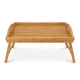 thumbnail image 1 of Mesa De Cama Plegable Madera Bambu Bandeja Desayuno Con Pata, 1 of 10