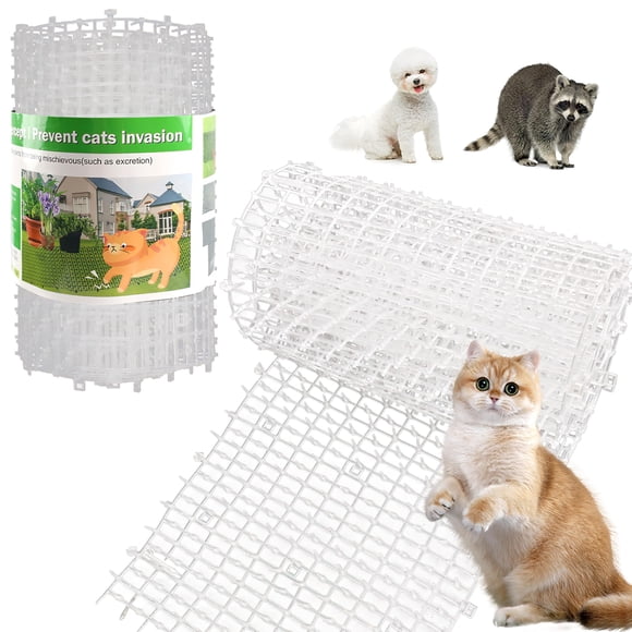 Alfombra repelente para mascotas KOKMEYA de 200 x 28 cm con estacas