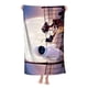 thumbnail image 3 of Wall-E Toalla de playa de secado rápido con diseño temático, regalo para mujeres y niñas, ideal para cumpleaños, fans, amantes de la música, uso en la playa o al aire libre, 78 × 160 cm, 3 of 6