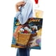 thumbnail image 4 of DuckTales Bolso de tela con estampado de lienzo para mujer, bolsa de compras reutilizable y estética, con cremallera interior, regalo para mujer, 35 × 40 cm., 4 of 6