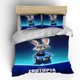 thumbnail image 1 of Crazy Animal City Duvet Cover Judy Nick Duvet Cover Anime Cartoon 3D Printing Sweet Fashion Exquisite Breathable Polyester Bed Sheets, 1 of 5