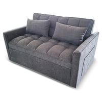 Novahus - Sofa Cama Gris Oscuro