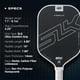thumbnail image 5 of Paleta de pickleball Selkirk Sport SLK Halo Pro MAX negra, 5 of 6