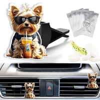 Ambientador De Coche Clip Lynzetqy Con Aroma A Colonia Para Perros