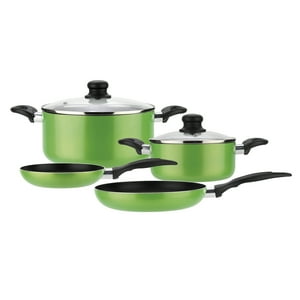 Batería De Cocina De Aluminio 6 Piezas Verde Gourmet Fantuzzi