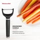 thumbnail image 4 of Pelador en Y KitchenAid KE145OHOBA Classic de acero inoxidable negro, 4 of 6