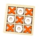 thumbnail image 2 of Tic TAC Toe Juego De Mesa Familia Niños Rompecabezas Rompecabezas Para Niños Naranja Y Blanco, 2 of 3