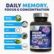 thumbnail image 2 of Brain Supplements Memory Focus 180 Cápsulas, 2 of 3