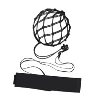 Magideal - Red De Entrenamiento De Balón De Fútbol, Entrenador De Patadas De Fútbol, Bolsa De Transporte, Ayuda Ligera Para Tren De Fútbol, Red De Entrenamiento Negro