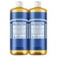 thumbnail image 1 of Jabón líquido Dr. Bronner's Pure-Castile Peppermint 946 ml, paquete de 2, 1 of 3