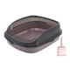 thumbnail image 5 of Caja De Arena Para Gatos, Bandeja De Arena Semicerrada Para Mascotas Pequeñas, Gatos De Interior, Conejo, 5 of 5