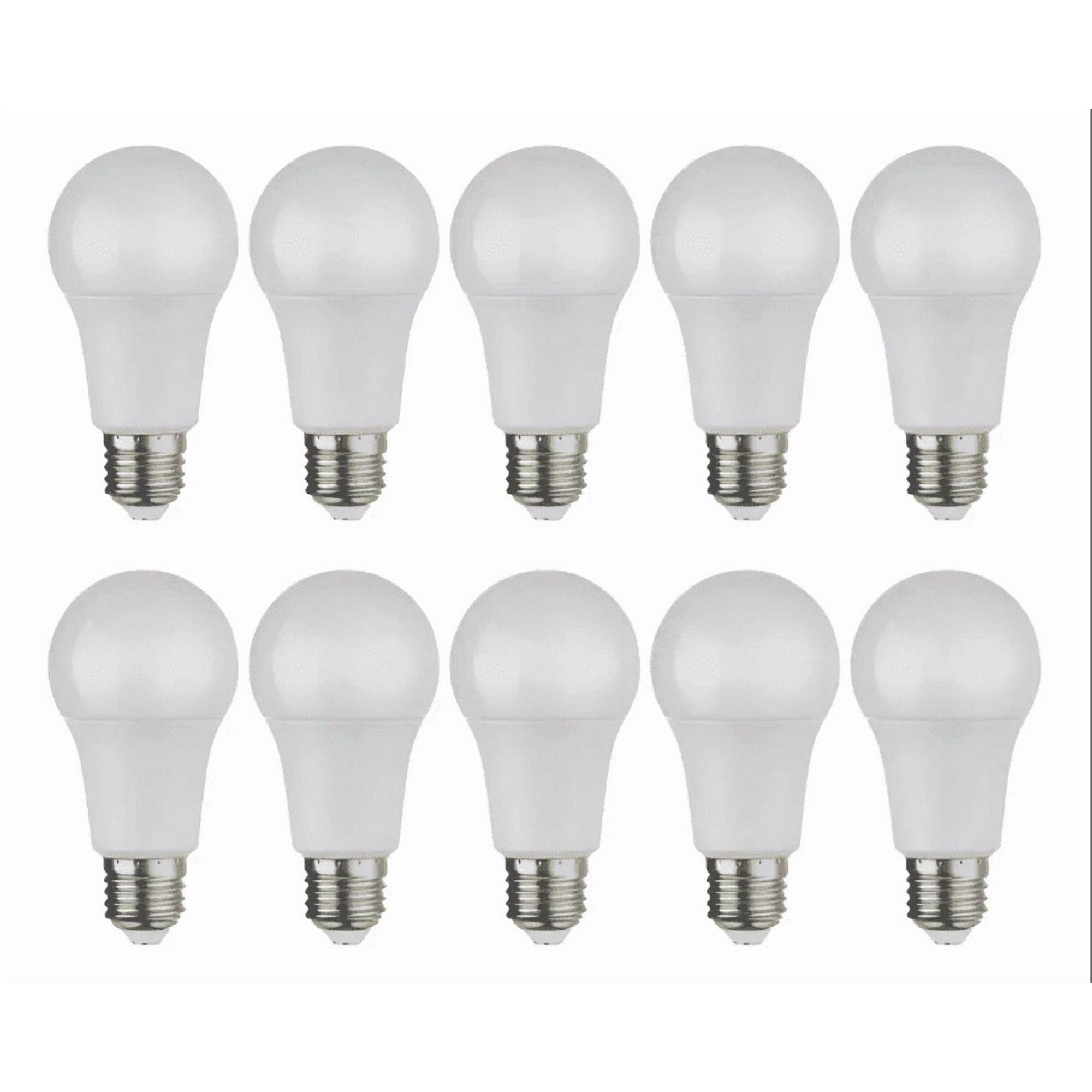 Want - Pack 10 Ampolletas E27 9w 3000k Calida