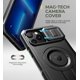 thumbnail image 4 of Funda Dexnor para iPhone 13/12 Pro Max con soporte plegable - Negra, 4 of 7