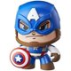 thumbnail image 4 of Figura de acción Marvel Mighty Muggs Captain America #1, 4 of 5