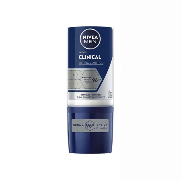 Desodorante Roll On Nivea Clinical Masculino, 50 ml