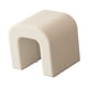 thumbnail image 1 of Taburete De Tocador Tapizado Otomano De Moda Para Sala De Maquillaje, Decoración Del Hogar, Entrada, Color Blanco, 1 of 5