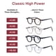 thumbnail image 5 of Lentes de Lectura DEBSPECS +6.00 Aumento Carey, 5 of 9