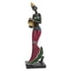 thumbnail image 3 of Escultura Africana Tribal Lady Figura Muñecas Adornos Para Decoraciones De Escritorio Oro, 3 of 3