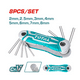 thumbnail image 2 of Set Llave Allen Portat Total Tht1061826 2mm A 8mm, 2 of 2