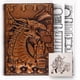 thumbnail image 1 of Cuaderno Dnd De Cuero Con Dragón En Relieve Tamaño A5, 1 of 7