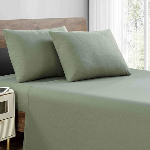 Andes - Sabana Polar Lisa Verde 2 Plaza