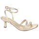 thumbnail image 1 of Sandalia Via Marte Mujer 23-18505 Gold Casual, 1 of 2