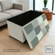 thumbnail image 4 of Puff silla Baúl Plegable Organizador Beiti 76x38 Tela Mix Beige, 4 of 4