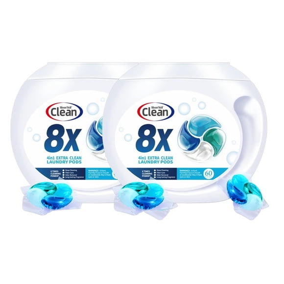 Detergente Para Ropa En Cápsulas – Bloomwell 4 En 1 – 120 Un
