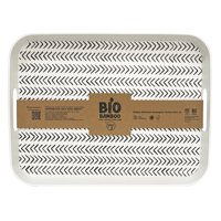 Decogreen - Bandeja Bio Rectangular Flechas 41X31 Cm