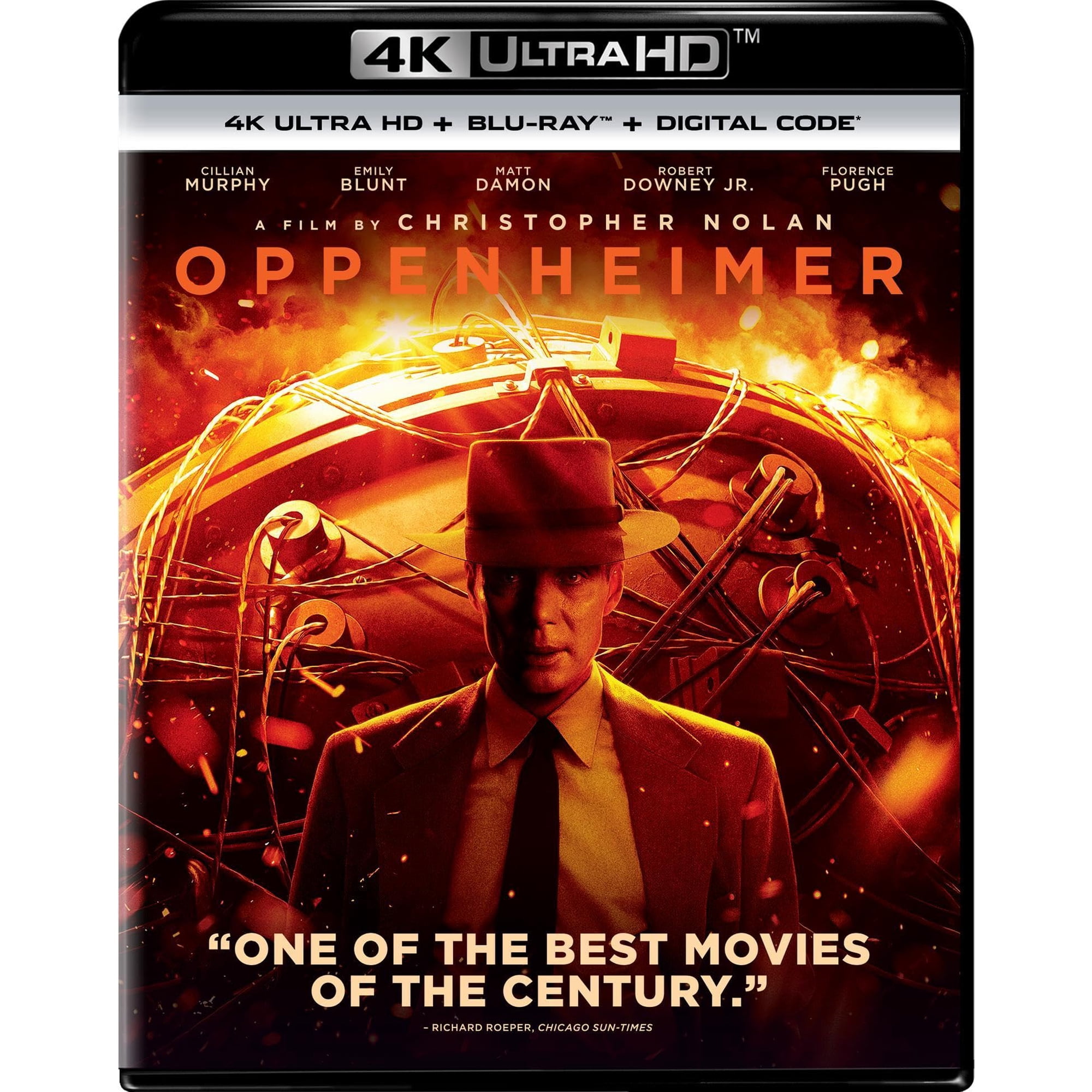 Universal - Película Oppenheimer 4k Ultra Hd Blu-ray Digital [4k Uhd]