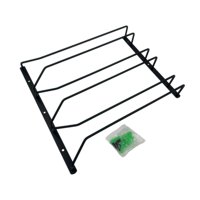 Magideal - Estante Para Copas De Vino, Estante Para Copas Colgantes Debajo Del Gabinete, Instalación De Tornillo Estable, Estante Para Copas De Vino Para Bar, Rv Triple Fila