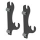thumbnail image 3 of Montaje En Pared Samurai Sword Katana Holder Soporte Soporte Display Rack Negro, 3 of 3