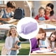 thumbnail image 5 of Lapicera Doble Capa De Gran Capacidad Estuchera Escolares Morado, 5 of 9