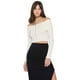 thumbnail image 1 of Chaleco Mujer Off Shoulder Full Zipper Ecru Corona, 1 of 5