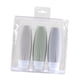 thumbnail image 5 of 3 uds botellas de viaje botella de almacenamiento envases cosméticos recargables contenedor de artículos de tocador para crema loción cosmética jabón estilos B, 5 of 5