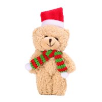 Magideal - Animales De Peluche, Juguete De Peluche Navideño, Oso Abrazado, Juego Imaginativo Hecho A Mano Para Festival, Día De Acción De Gracias, Novia, Niños Marrón