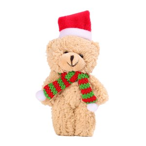 Magideal - Animales De Peluche, Juguete De Peluche Navideño, Oso Abrazado, Juego Imaginativo Hecho A Mano Para Festival, Día De Acción De Gracias, Novia, Niños Marrón