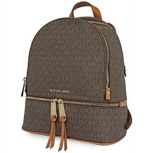 Mochila Michael Kors Mochila Mediana Con Estampado Café