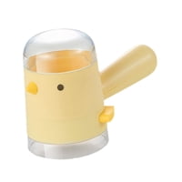 Bothyi - Dispensador De Especias, Práctico Almacenamiento, Resistente Al Polvo, Con Asa, Salero De Cocina, Color Amarillo