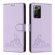 thumbnail image 5 of Funda tipo cartera FOXDOCK para Samsung Galaxy note 20 con soporte, ranuras, RFID, diseño de gato, 5 of 5