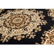 thumbnail image 4 of Alfombra United Weavers Dallas Floral Kirman 61 x 99 cm negra, 4 of 6